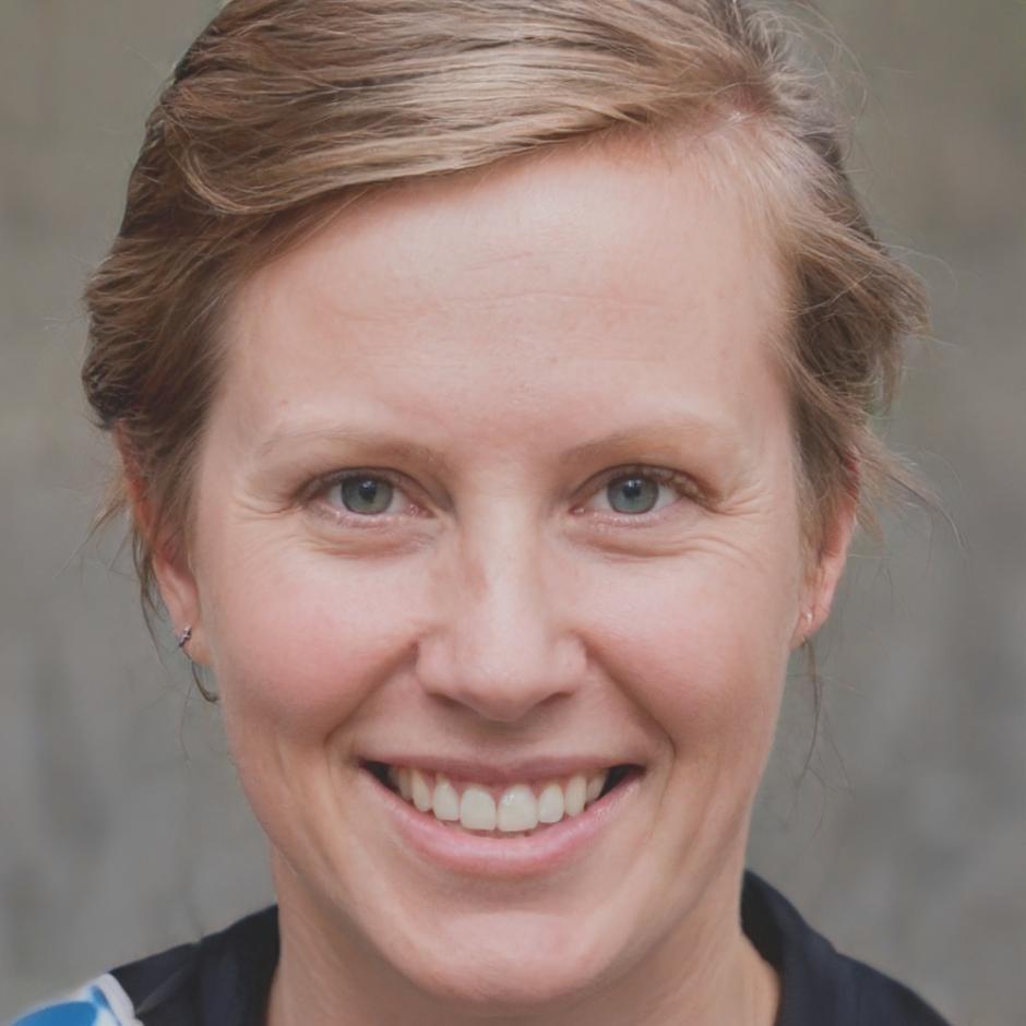 Retrato profesional de mentora experta en análisis financiero